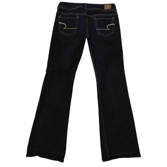 American Eagle Blue Flare Wide Leg Jeans - Picture 2 of 8